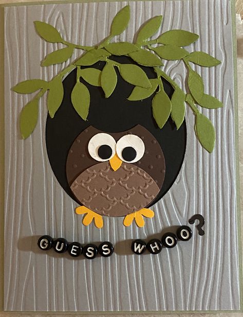 Owl Cards Handmade, Owl Cards Handmade Ideas, Handmade Cards With Owls, Owl Birthday Card, Stampin Up Halloween Cards Owl Punch, Owl Birthday Cards Handmade, Cards With Owls On Them, Owl Birthday Cards Diy, Owl Anniversary Cards