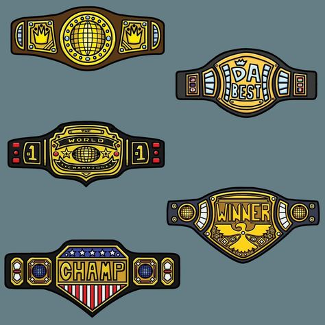 Boxing Belt, Wrestling Belt, Custom Belts, Wrestling Belts, Championship Belt, Belt Pack, Custom Belt, Belt Design, Art Tips