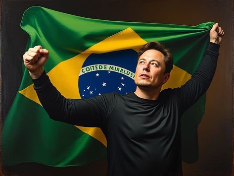 Elon Musk: The US Should Seize Brazilian Government Assets Bossa Nova, Elon Musk, Tesla, Investment, Brazil, Government, The Incredibles, Marketing, Collage