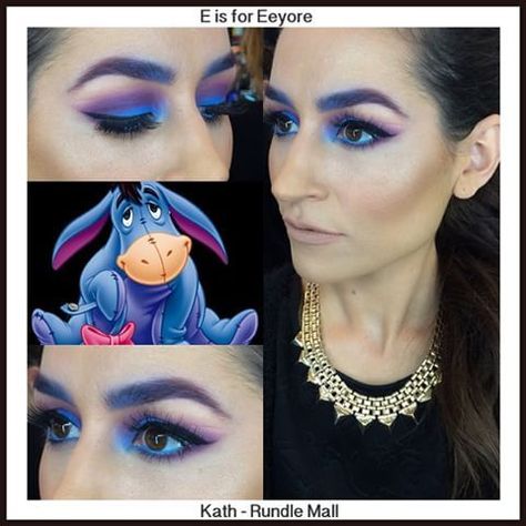 Image result for eeyore makeup #halloweenmakeup #halloween #halloweencostume #makeup #makeupartist #mua #halloween2018 #scary #horror #october #spooky Eeyore Makeup, Eeyore Disneybound, Winnie The Pooh Makeup, Character Makeup Ideas, Pooh Makeup, Eeyore Costume, Pooh Costume, Work Costumes, Winnie The Pooh Costume