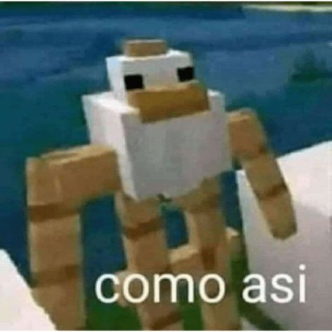 Minecraft Images, Funny Spanish Memes, Minecraft Funny, Minecraft Memes, Silly Things, Spanish Memes, Roblox Memes, Make Your Own Stickers, Funny Reaction Pictures