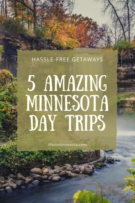 Minnesota Road Trip Ideas, Mn Day Trips, Day Trips From Minneapolis, Minnesota Vacation Ideas, Minnesota Day Trips, Minnesota Travel Fall, Minnesota Road Trip, Minnesota Adventures, Minnesota Hiking