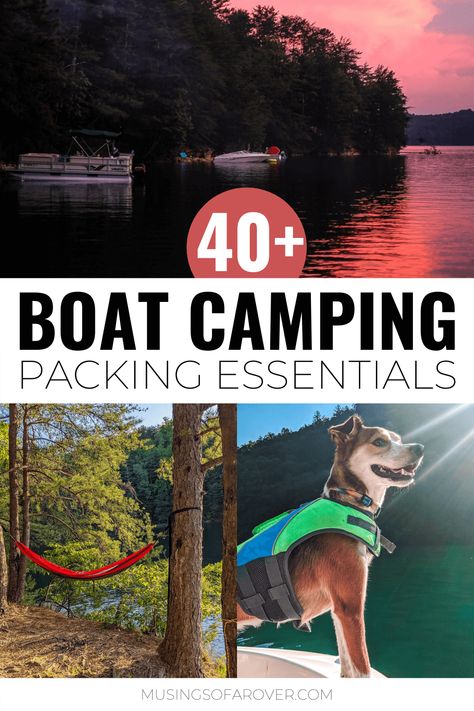 Boat Camping Ideas, Boat Trip Packing List, Have A Great Trip, Boat Camping, List To Make, Camping Packing List, Camping List, Boat Ideas, Boat Life