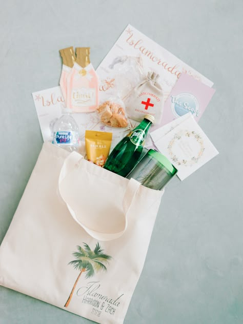 Wedding Arrival Gift Bags, Tropical Welcome Bags, Hawaii Welcome Bags, Cabo Welcome Bag, Beach Welcome Bags, Beach Wedding Welcome Bags, Welcome Bags For Out Of Town Guests, Welcome Bags For Wedding Guests, Wedding Merch