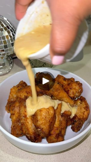 250K views · 14K reactions | Creamy Garlic Parmesan ChickenWings 🪽 

These were some of the best wings I’ve made in a while! Pizza Hut really make the best garlic parm wings so I tried to get my recipe as close to theirs and it was so freaking good! 

Sauce ⬇️ 
1/2 stick butter 
1 teaspoon garlic powder 
1 tbsp mayo (trust me lol) 
2 tbsp Minced Garlic 
#garlicparmesan #wings #chickenwings | Jas Robertson Pizza Hut Garlic Parmesan Wings Recipe, Parm Wings, Garlic Parm Wings, Garlic Parmesan Wings Recipe, Boneless Chicken Wings, Garlic Parmesan Wings, Chicken Wing Sauces, Best Wings, Stick Butter