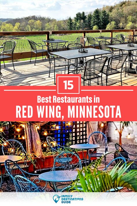 15 Best Restaurants in Red Wing, MN — Top-Rated Places to Eat! Things To Do In Redwing Mn, Redwing Minnesota, Wings Restaurant, Red Wing Mn, Red Wing Minnesota, Family Destinations, Brunch Spots, Red Wing, Red Wings