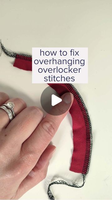 Overlocker Tips, Overlocker Projects, Sewing Serger, Serger Machine, Serger Projects, Serger Stitches, Serger Tips, Sewing Activities, Sewing Machine Repair