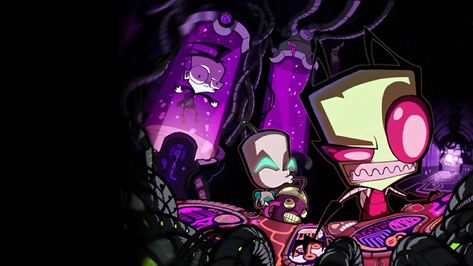 Gir Wallpapers, Invader Zim Wallpaper, Zim Wallpaper, Desktop Background Images, Cool Tech Gadgets Electronics, Anime Drawing Books, Emo Wallpaper, Racun Shopee, Wallpaper Dekstop