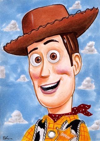 Disney Pop Art, Dibujos Toy Story, Disney Character Drawings, Easy Disney Drawings, Disney Canvas Art, Disney Canvas, Disney Drawings Sketches, Disney Art Drawings, Copic Sketch Markers