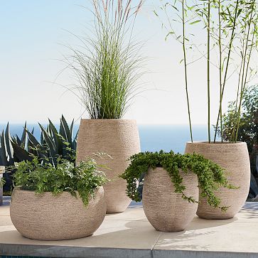 Modern Planters Outdoor, Extra Large Planters, Potted Plants Outdoor, Patio Pots, Patio Planters, Indoor Outdoor Planter, Outdoor Planter, Outdoor Pots, Wood Patio