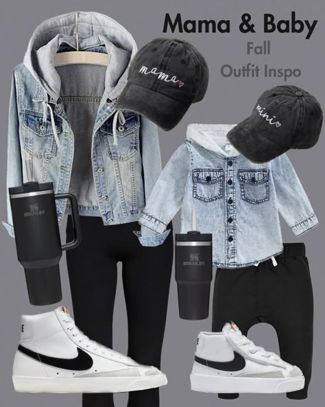 Fall Mom And Son Outfits, Mommy And Me Boy Outfits, Mom And Boy Matching Outfits, Mom And Baby Boy Matching Outfits, Boy Mom Outfits, Mommy And Me Outfits Boy, Mommy And Son Outfits, Matching Mommy Son Outfits, Mom And Son Matching Outfits