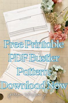 Sparrow Refashion ,Sewing , Thrift flip and refashion Blog o przeróbkach i szyciu ubrań diy Easy Bustier Pattern, Free Corset Pattern, Diy Bustier, Corset Pattern Drafting, Free Dress Pattern, Stylish Summer Dresses, Bustier Pattern, Diy Corset, Unique Sewing Patterns