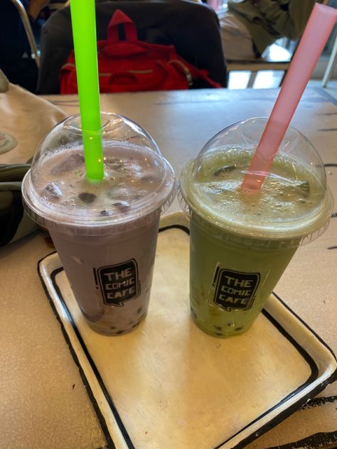 Bubble tea Bubble Tea Snap, Matcha Bubble Tea, Milk Tea, Bubble Tea, Matcha, Milk, Bubbles, Cafe, Tea