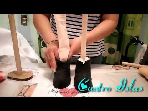 Tutorial " como armar santa " - YouTube Advent Calendar Diy, Christmas Topiary, Christmas Decorations Centerpiece, Summer Mantle, Christmas Crafts To Sell, Baby Shower Deco, Christmas Crafts To Make, Noel Diy, Felt Christmas Decorations