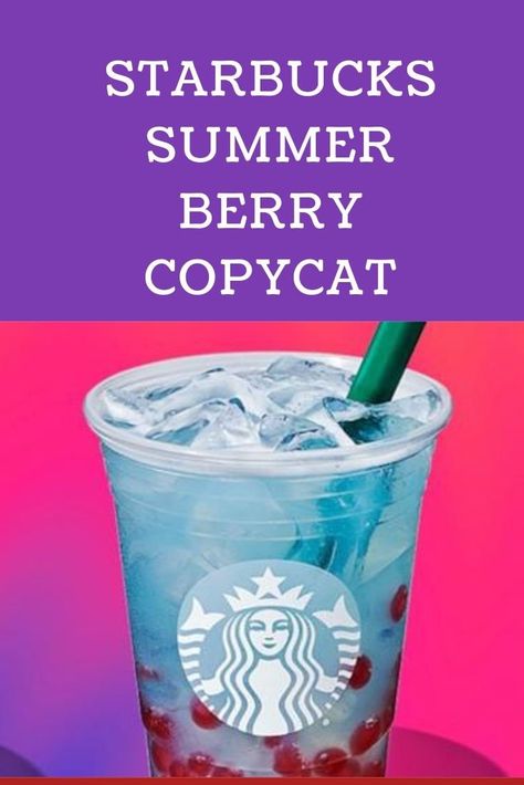 Starbucks Summer Berry Copycat — SavingsMania How To Make Starbucks Summer Berry Drink, Starbucks Summer Skies Drink Copycat, Starbucks Berry Blast Lemonade, Summer Berry Refresher, Summer Berry Lemonade Starbucks Recipe, Summer Skies Drink Starbucks, Summer Berry Lemonade Starbucks, Summer Skies Starbucks, Summer Berry Refresher Starbucks