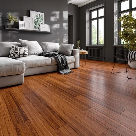 Liberty Classic Carbonised Strand Woven Bamboo Flooring | Leader Floors Acacia Wood Flooring, Bamboo Wood Flooring, Best Bathroom Flooring, Cleaning Wood Floors, Vinyl Floors, Walnut Floors, Real Wood Floors, Oak Wood Floors, Natural Stone Flooring