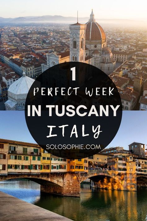 The Ultimate One Week in Tuscany Itinerary You'll Want to Steal Tuscany Travel Guide, Tuscany In September, Tuscany Road Trip Itinerary, Tuscany Itinerary 5 Days, Tuscany Itinerary, Filippo Brunelleschi, Montepulciano Wine, Medieval Tower, Arno River