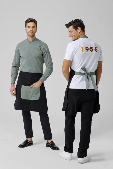 Chef Uniforms | Apron For Uniforms Barista Uniform, Chef Uniforms, Chef Uniform, Coffee Industry, Coffee World, Brand Image, Freedom Of Movement, Breathable Fabric, Unique Style