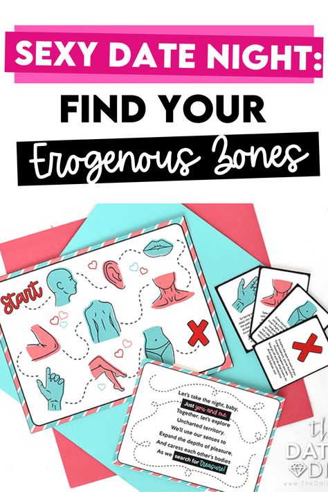 This is such a fun way to learn and explore each other's erogenous zones! #erogenouszones #pleasurepoints #pleasurezone Dating Divas Printables Free, Date Night Ideas For Married Couples, Creative Date Night Ideas, Romance Tips, Romantic Date Night Ideas, Creative Dates, The Dating Divas, Dating Divas, Hubby Love