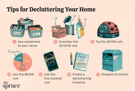 How to Declutter Your Home: 6 Best Room-by-Room Methods What To Declutter, Unmade Bed, Organization Hacks Bedroom, Declutter Home, Kitchen Clutter, How To Declutter, Recycling Center, Entryway Organization, Dirty Laundry