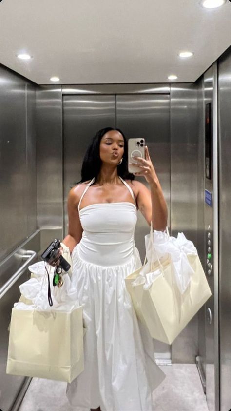 Picnic Fits, White Prom, Plus Size White, White Prom Dress, Black Femininity, Effortlessly Chic Outfits, Italian Summer, June 2024, Swaggy Outfits