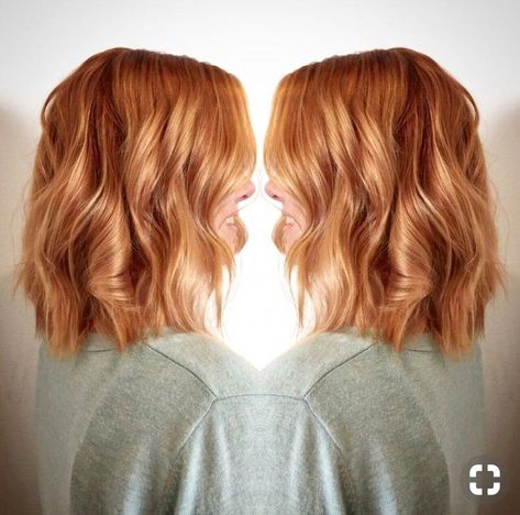 copper blonde long bob #longbob #lob #hair #hairstyles #copperhair #ginger #orangehair #redbobhair Bob Lung, Lob Hair, Auburn Balayage, Copper Balayage, Copper Blonde, Hair Dyes, Ginger Hair Color, Copper Hair Color, Haircut Styles