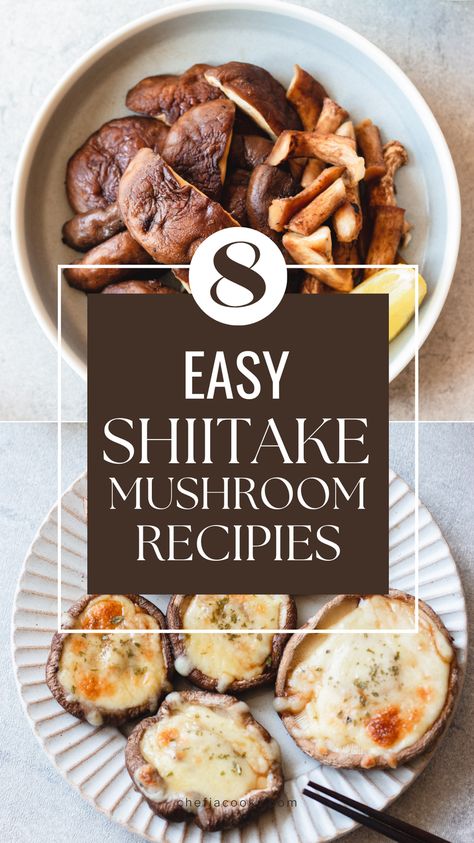 Shiitake Mushroom Recipes Vegan, How To Cook Shiitake Mushrooms, Recipes With Shiitake Mushrooms, Recipes With Shitake Mushrooms, Dried Shiitake Mushroom Recipes, Dried Shitake Mushroom Recipes, Shitake Recipe, Shitake Mushroom Recipes, Shiitake Mushroom Recipes