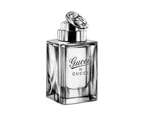 Captivated by Gucci Sport Perfume, adore! <3 Still Life Pencil Shading, Fashion Wall Art Printables, Still Life Sketch, Bottle Drawing, Perfume Display, Realistic Pencil Drawings, Perfume Bottle Design, Art Optical, Pencil Shading