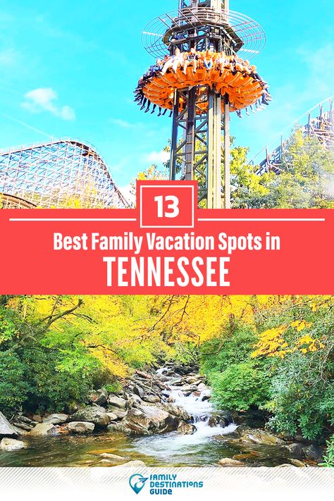 Want ideas for a family vacation to Tennessee? We’re FamilyDestinationsGuide, and we’re here to help: Discover Tennessee’s best vacation spots for families - so you get memories that last a lifetime! #tennessee #tennesseevacation #tennesseewithkids #familyvacation Tennessee Family Vacation, Family Car Trip, Visit Tennessee, Best Family Vacation Spots, Kid Friendly Vacations, Usa Destinations, Family Vacation Spots, Tennessee Travel, Trip Destinations