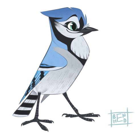 Bluejay Character Design, Blue Jay Character Design, Sparrow Character Design, Bird Oc Art, Bird People Character Design, Parrot Character Design, Avian Character Design, Bird Character Design, Bird Character