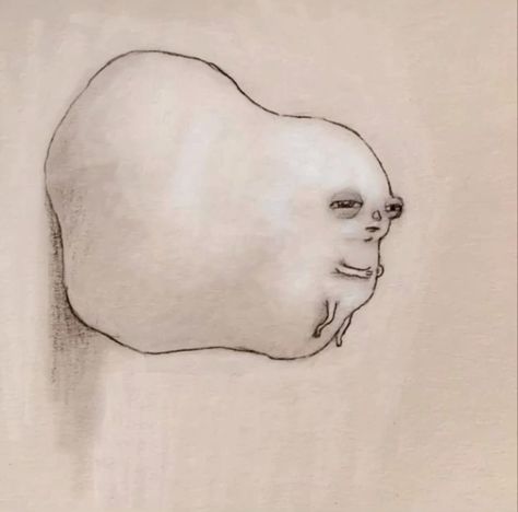 Renne French, Renee French Art, Renee French, Big Head Baby, Ugly Drawing, Weird Drawings, French Baby, Cute Images With Quotes, Silly Cats Pictures