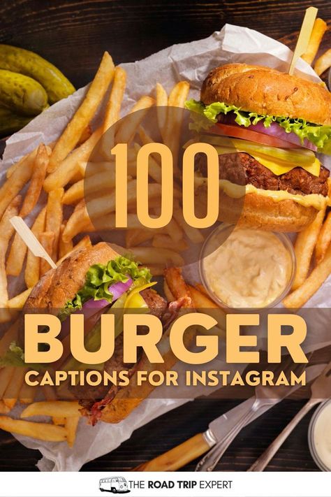 Burger Captions for Instagram Burger Quotes, Beautiful Bun Hairstyles, Burger Puns, Welcome To Good Burger, Dessert Quotes, Funny Burger, Burger Order, Tasty Burger, Captions For Instagram Posts