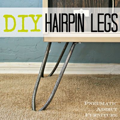 Pneumatic Addict Furniture: Tutorials Hairpin Legs Diy, Washi Tape Wall, Diy Hairpin, Built In Dresser, Diy Furniture Hacks, Diy Furniture Easy, Hairpin Legs, Diy Furniture Projects, Cool Diy Projects