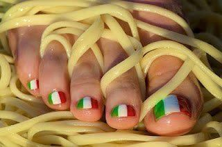 Italian Flag, Cute Toes, I Love Nails, Mani Pedi, Love Nails, A Train, French Nails, Toe Nails, Spring Nails