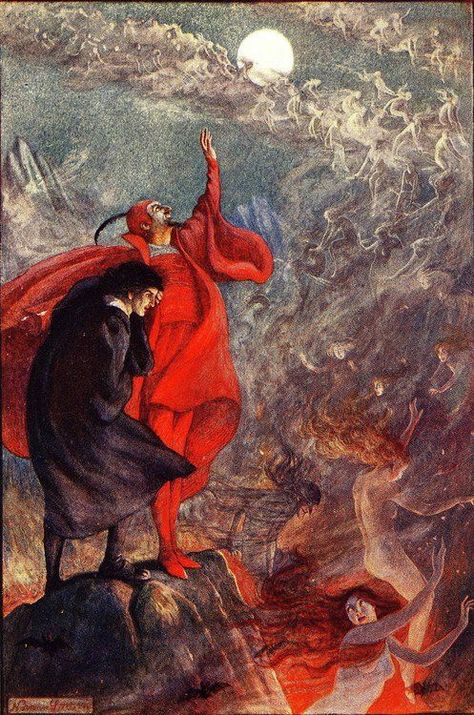 Walpurgisnacht. [Pinned 7-iv-2016] Indrid Cold, Art Noir, Esoteric Art, The Witches, Occult Art, Dark Art, The Magicians, The Moon, Les Oeuvres