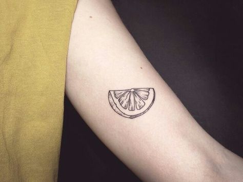 Lemon orange Tangerine  Grapefruit tattoo Henne Tattoo, Fruit Tattoo, Petit Tattoo, Tiny Tattoo, Tattoo Meaning, Little Tattoos, Small Tattoo, Skin Art, Minimal Tattoo