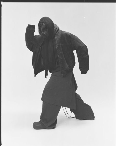 Yohji Yamamoto Scarf, Yohji Yamamoto Archive, Rick Owens Archive, Drapey Outfit, Yohji Yamamoto Outfit, Archive Fashion Outfit, Yohji Yamamoto 90s, Japanese Archive Fashion, Brutalism Fashion