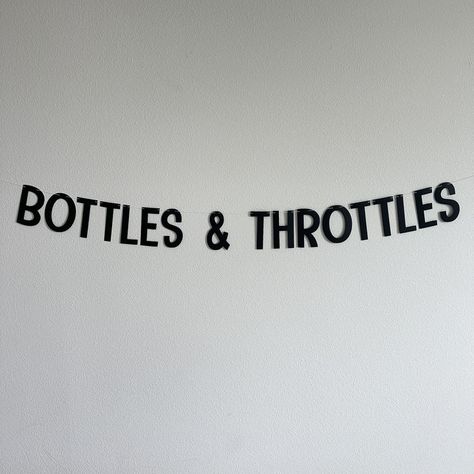 Gear up for a fun-filled celebration with our 'Bottles & Throttles' banner! 🍾🏍️ Perfect for parties, racing events, or any occasion where you’re ready to rev up the fun. Add a touch of excitement and celebration with this dynamic banner! 🌟🎉 #BottlesAndThrottles #PartyTime #RevUpTheFun #DynamicCelebration Motorcycle Party Ideas For Men, Motorcycle Themed Baby Shower Ideas, Biker Baby Shower Ideas, Classic Car Baby Shower Theme, Hot Wheels Baby Shower Theme, Nascar Baby Shower Ideas, Dirtbike Baby Shower Theme, Motocross Baby Shower Ideas, Race Car Baby Shower Theme