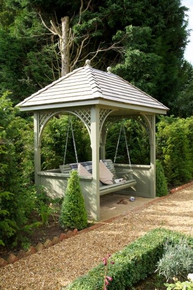 Luxury Garden Furniture, Garden Swing Seat, Garden Arbor, Garden Wallpaper, Garden Swing, Luxury Garden, Garden Gazebo, Garden Buildings, Garden Seating