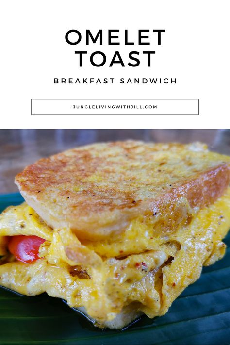 An easy, fast, one pan breakfast sandwich with egg. #vegetarianrecipes #breakfastideas #eggrecipes #breakfastsandwich Pan Egg Sandwich, Sandwich With Egg, One Pan Breakfast, Egg Sandwich Breakfast, Hot Pepper Jelly, Egg Sandwich, Toast Sandwich, Egg Sandwiches, Egg Toast