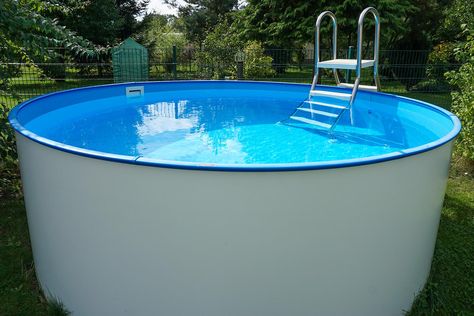 Best Paint For Above Ground Pool Rails And Walls Above Ground Pool Painting Ideas, Painting An Above Ground Pool, Paint Above Ground Pool, Painted Above Ground Pool, Painting Above Ground Pool, Pool Rails, Pool Paint, Vinyl Pool, Intex Pool