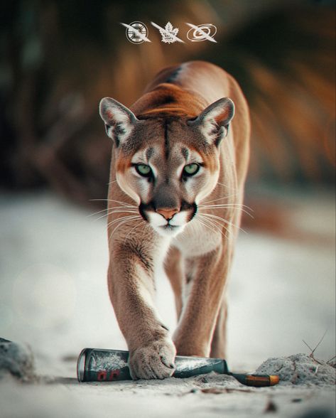 Florida Panthers Hockey, Florida Panther, Big Cats Photography, Totem Animals, Florida Native Plants, Animal Reference, Cats Photography, Exotic Animals, Mountain Lion