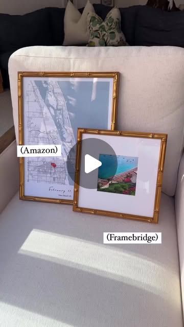 Amy Littleson McNitt on Instagram: "Can you believe?! Comment the word LINKS to get the exact link to the gold bamboo frame that I love from Amazon Prime! 🖼️" Bamboo Frame, The Gold, Amazon Prime, I Love, Canning, Frame, Gold, On Instagram, Instagram