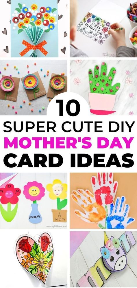 If you are looking for the perfect Mother’s Day card ideas to make mom feel extra special this Mother’s Day, then you can’t go past a homemade card! Mothers Day Cards For Kids, Flower Templates Printable, Tulips Card, Gorgeous Birthday, Homeschool Crafts, Unicorn Card, Holiday Crafts Diy, Birthday Cards For Mom, Mothers Day Crafts For Kids