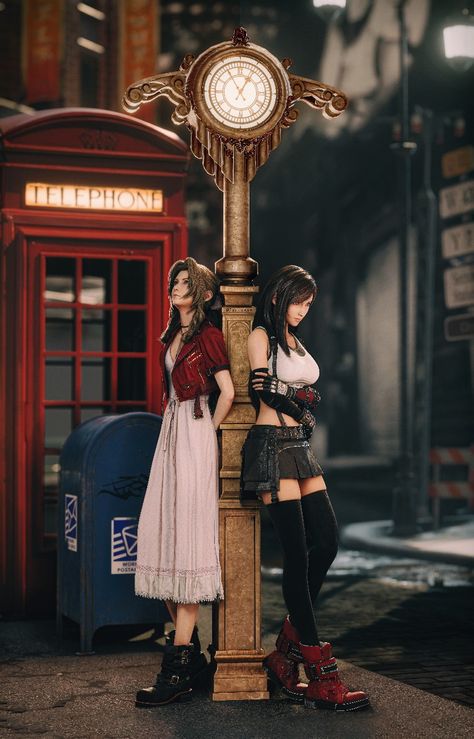 Tifa Ff7 Remake, Tifa Cosplay, Pokemon Game Characters, Final Fantasy Cloud, Cloud And Tifa, Final Fantasy Xii, Final Fantasy Collection, Japanese Superheroes, Final Fantasy Artwork