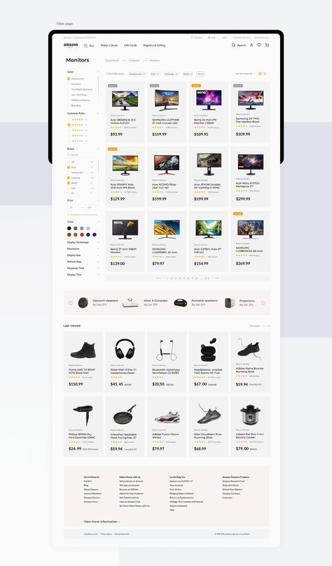 E Commerce Web Design Templates, E Commerce Website Design Inspiration, E Commerce Web Design Layout, E Commerce Web Design Online Shopping, Shop Page Web Design, Eccomerce Web Design, Product Listing Page Design, Ecommerce Web Design Layout, Shop Page Design