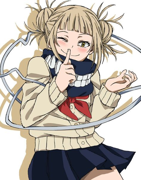 Himiko Toga Togo Himiko, My Hero Academia Memes, Buko No Hero Academia, Hero Academia Characters, My Hero Academia Manga, Art Anime, Izuku Midoriya, Anime Kawaii, An Anime