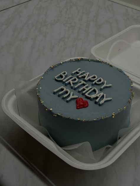 Bento Cakes For Him, Homemade Birthday Cake For Boyfriend, Cake For Him My Husband, Cute Cake Ideas For Boyfriend, Birthday Bento Cakes For Boyfriend, Bento Birthday Cake For Boyfriend, Bento Cake For Boyfriend Birthday, Bento Cake Boy, Cake For Him Boyfriends