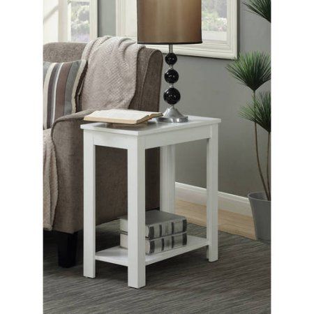 Console And Sofa Tables, End Tables With Storage, Coffee Table Accents, Furniture Outlet Stores, White Wood, Quality Furniture, Patio Decor, Open Shelving, End Table