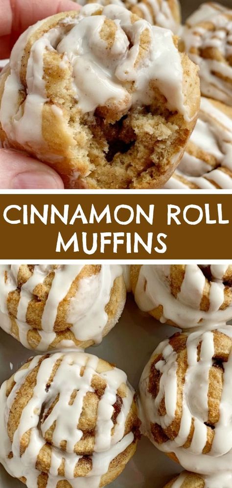 Overnight Muffin Recipes, Light Hourdourves, Texas Size Muffins, Cinnamon Breakfast Muffins, Easy Quick Cinnamon Rolls Recipes, Muffin Cinnamon Rolls, No Milk Muffins, Desserts In Muffin Tins, Christmas Morning Muffins